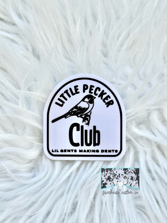 Little Pecker Club Sticker