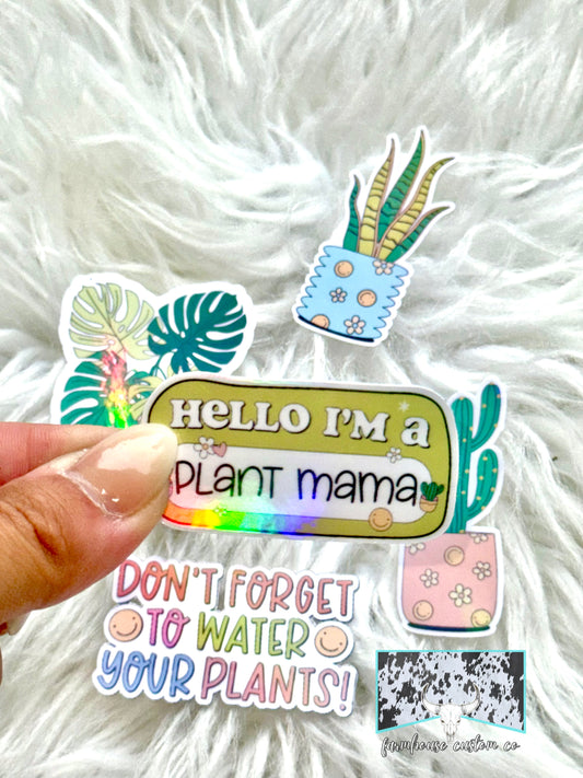 Plant Mama Stickers - Bundle